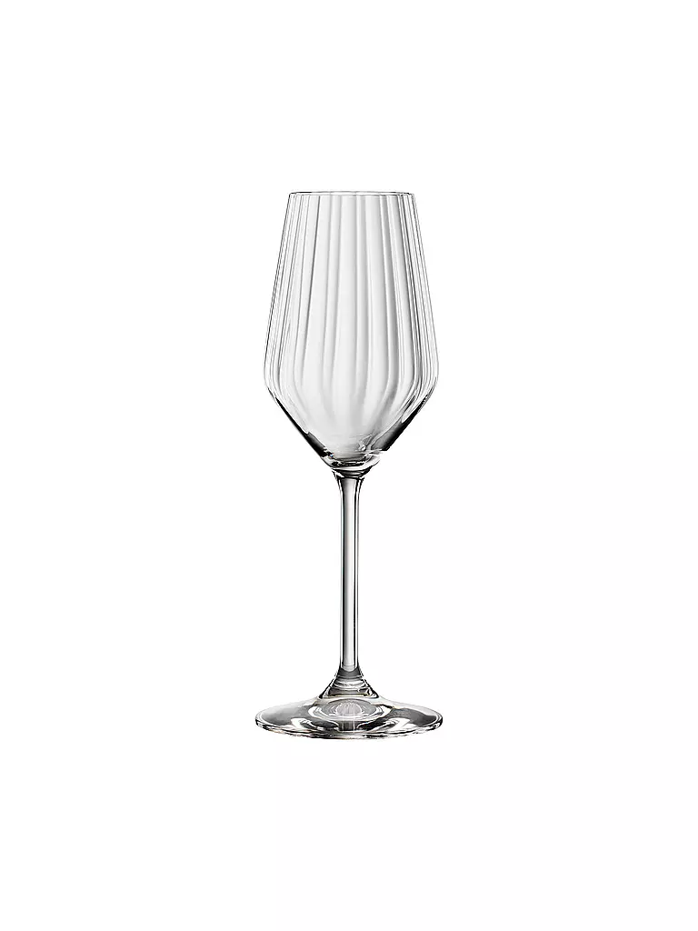 SPIEGELAU | LifeStyle Juego de 4 copas de champán | Transparente