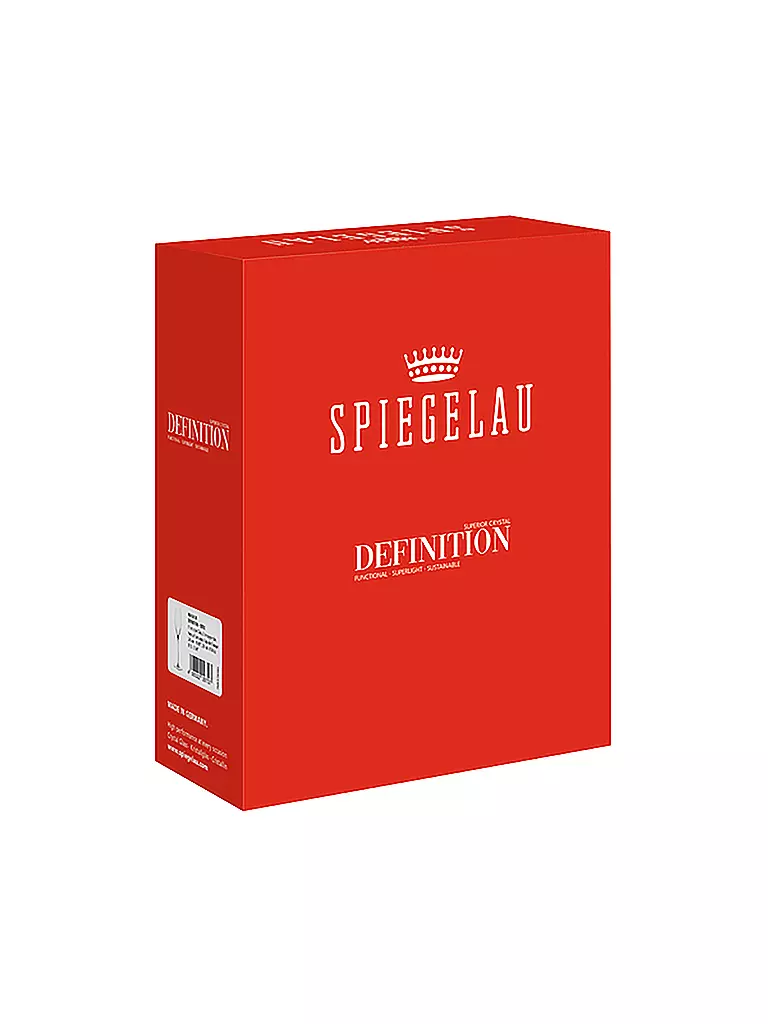 SPIEGELAU | Vaso universal juego de 2 DEFINITION 550ml | transparent