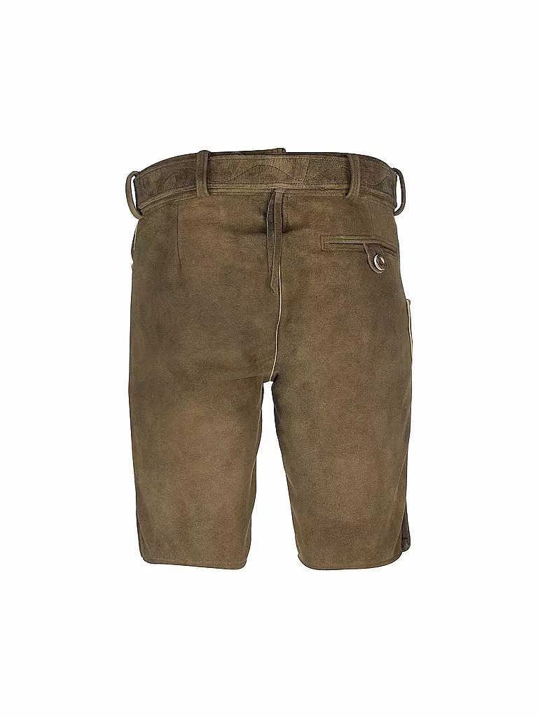 SPIETH & WENSKY | Pantalones de cuero Bisam | Marrón