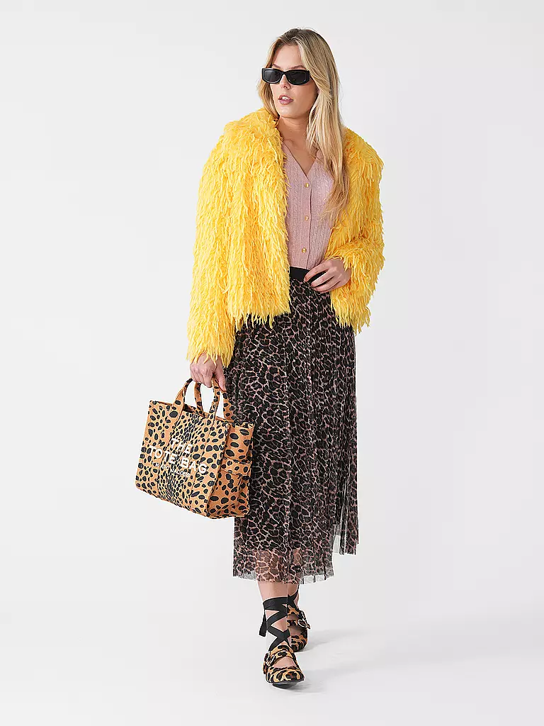 SPORTALM | Chaqueta con aspecto de piel | Amarillo
