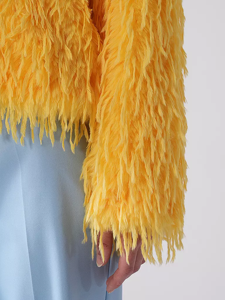 SPORTALM | Chaqueta con aspecto de piel | Amarillo