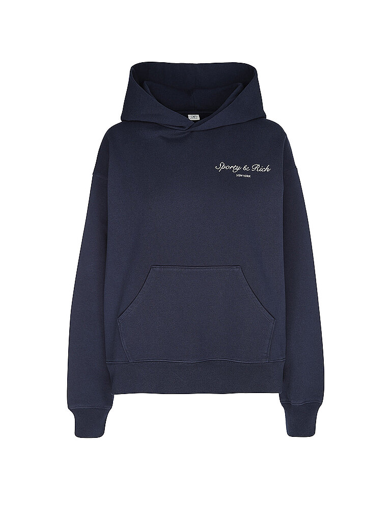 Sporty & Rich Sudadera con capucha - Hoodie azul oscuro