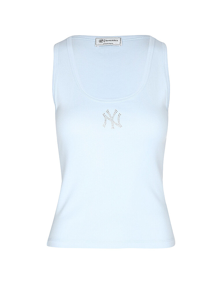 Sporty & Rich Top YANKEES azul claro