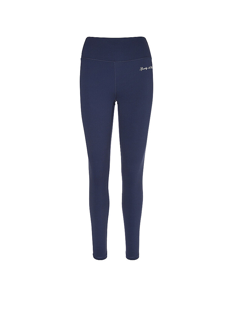 Sporty & Rich Leggings SIGNATURE azul oscuro
