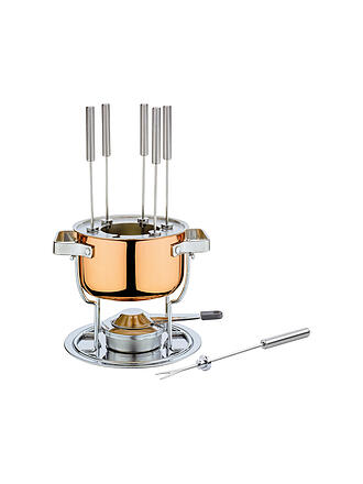 SPRING | Juego de fondue DAVOS Culinox 17 cm cobrizado