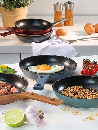 SPRING | Mini sartén VULCANO 18cm Rojo Metálico