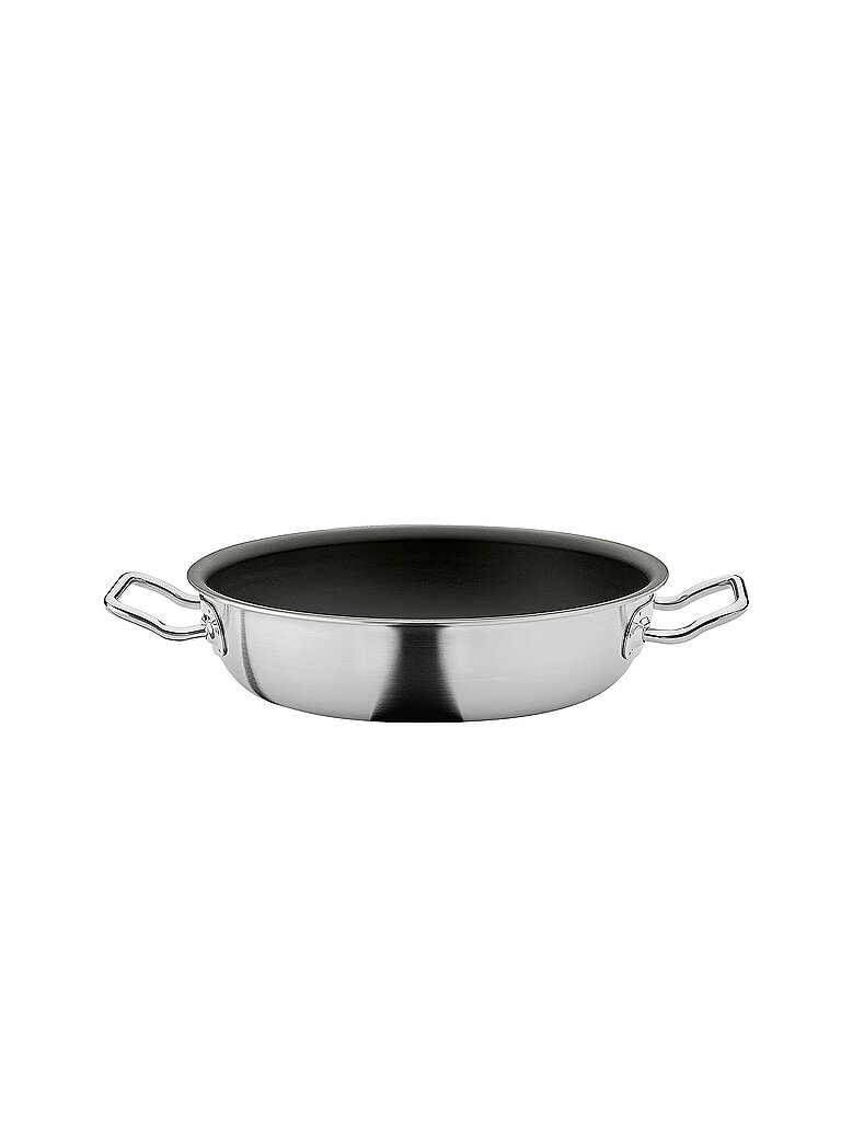 SPRING Sartén para servir 24cm XL BRIGADE 5Ply-Antiadherente negro