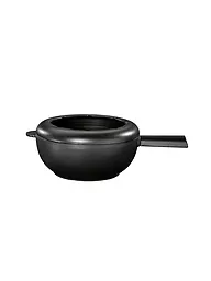 SPRING | Caquelón de fondue de hierro fundido de 20 cm rojo | Negro