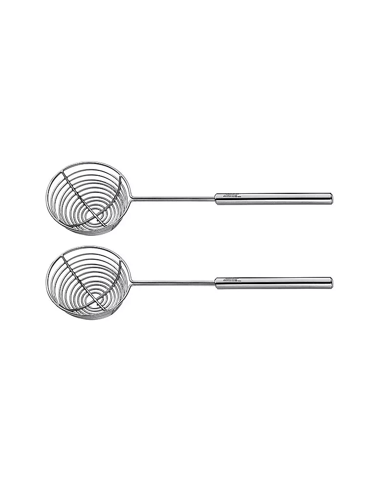 SPRING | Colador para fondue PROFI, juego de 2 | Plata