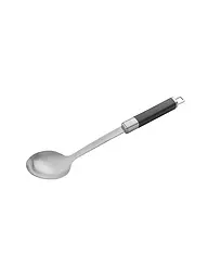 SPRING | Cuchara para servir 35 cm FUSION2+ Acero inoxidable Negro | Plata