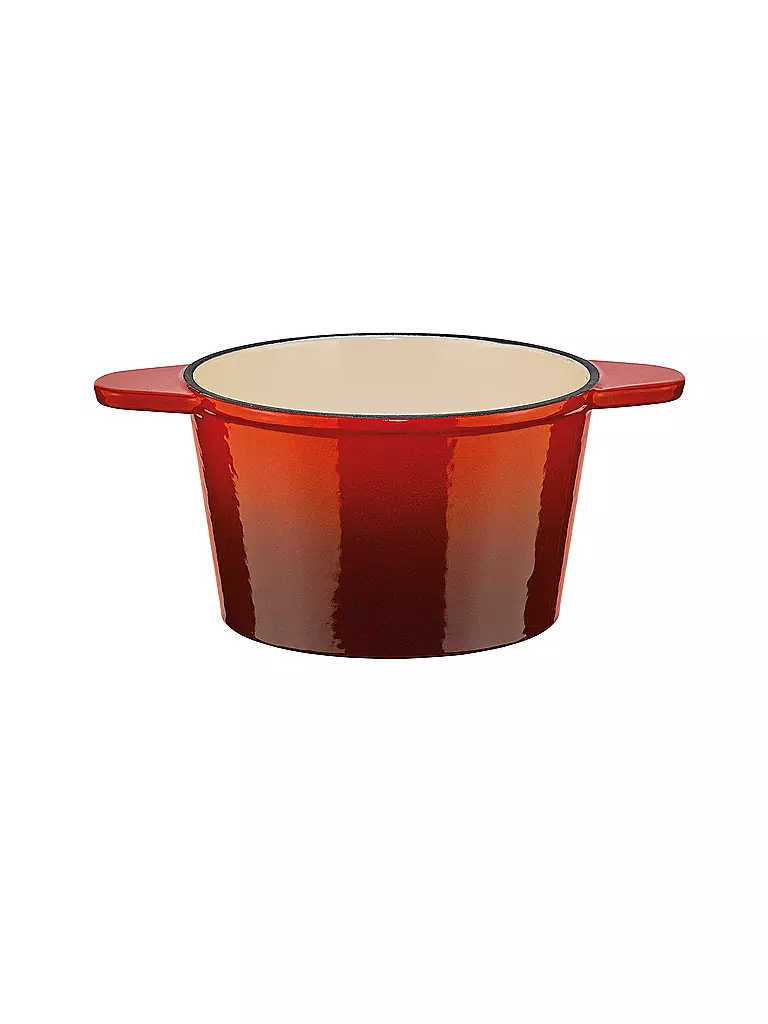 SPRING | Fondue de hierro fundido "Grenoble" (rojo) | 