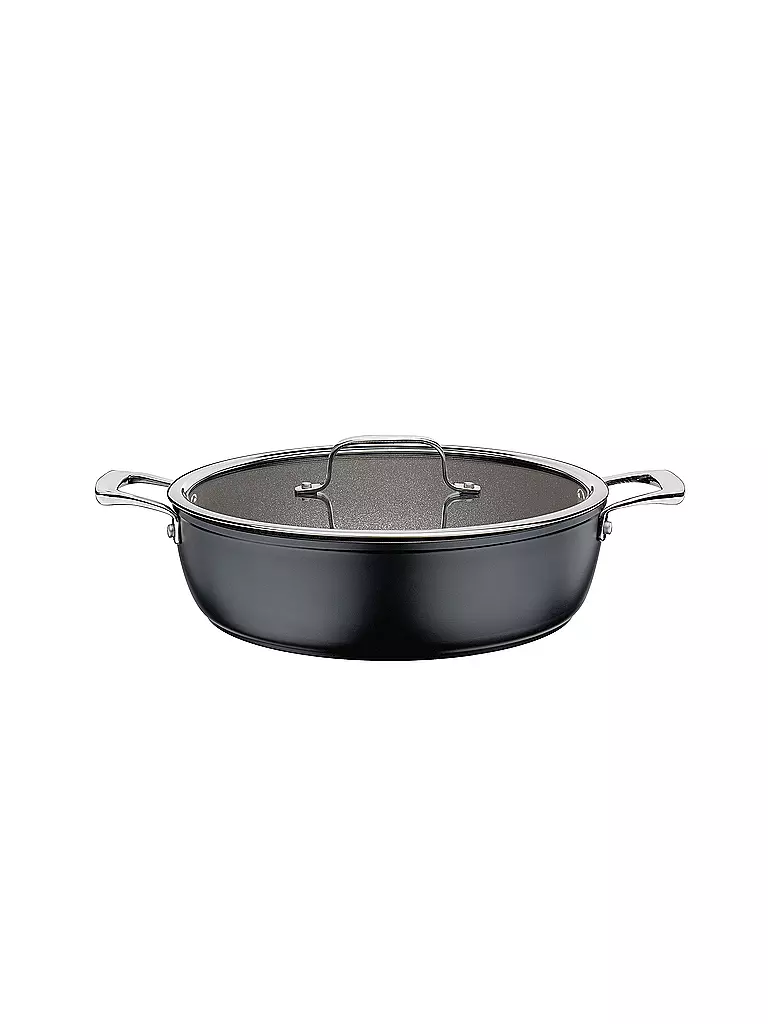 SPRING | Gourmettopf MERIDIAN Intense Pro 28cm / 4l Antiadherente | Negro