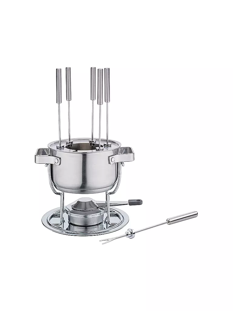 SPRING | Juego de fondue DAVOS 17 cm | Plata
