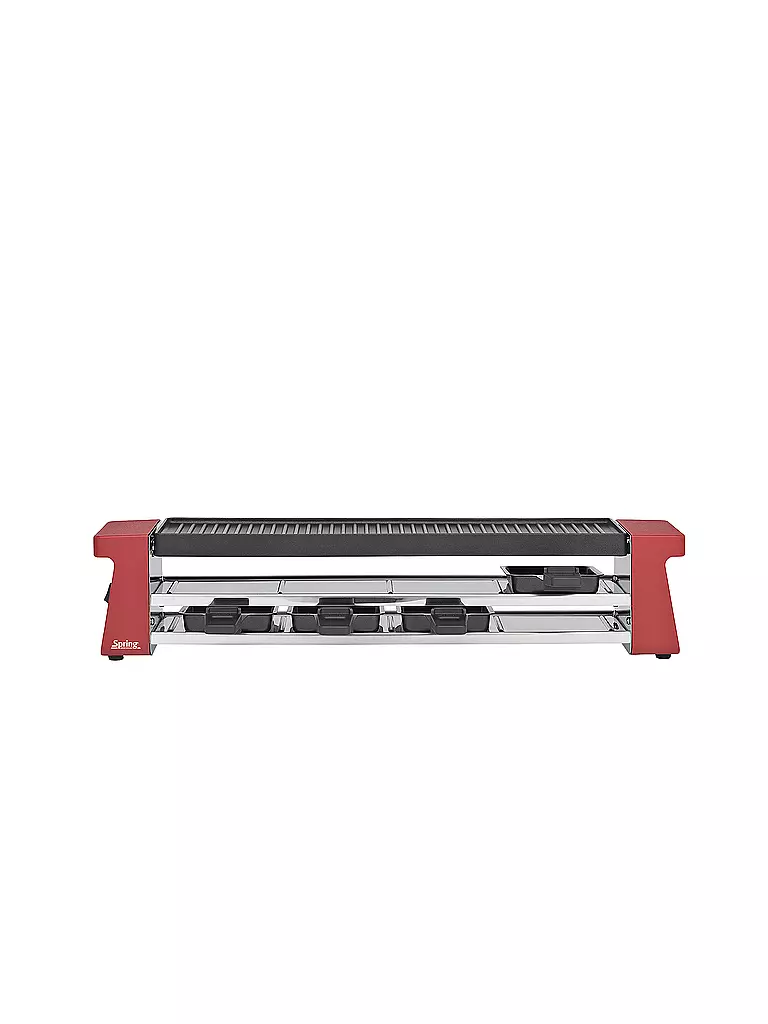 SPRING | Raclette 4 Compact (Rojo) | 