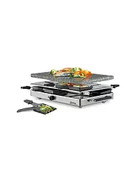 SPRING | Raclette8 mit Granitstein (Edelstahl) | Plata