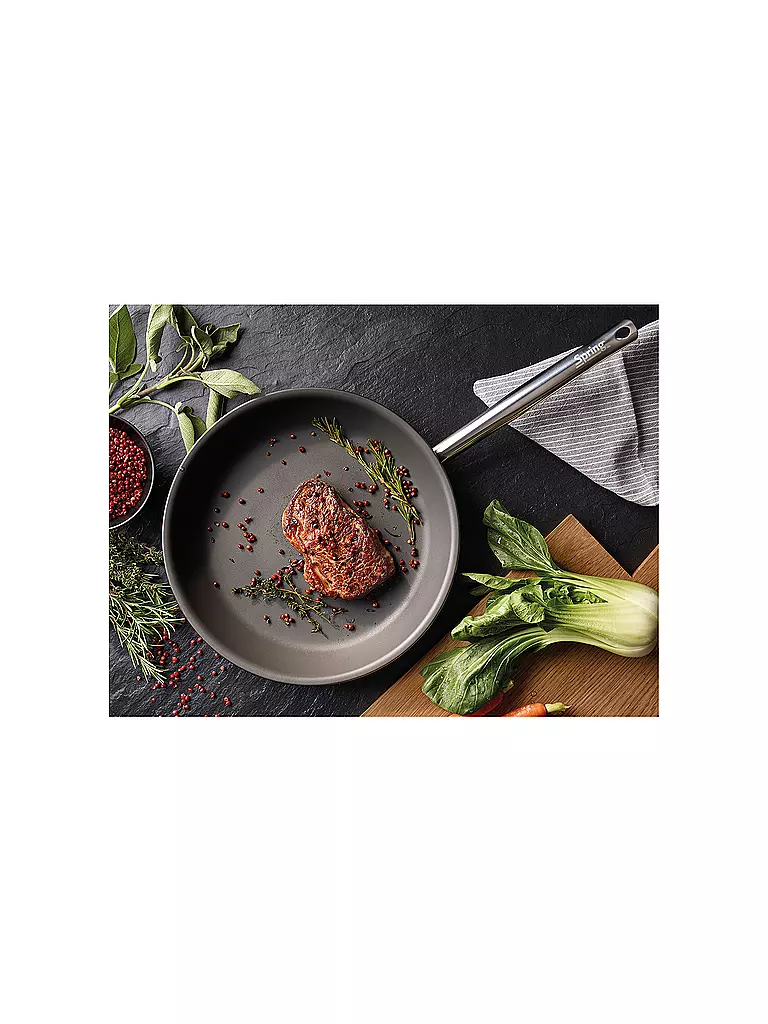 SPRING | Sartén BRIGADE ULTIMATE 28 cm 5PLY-Anihaft | Negro