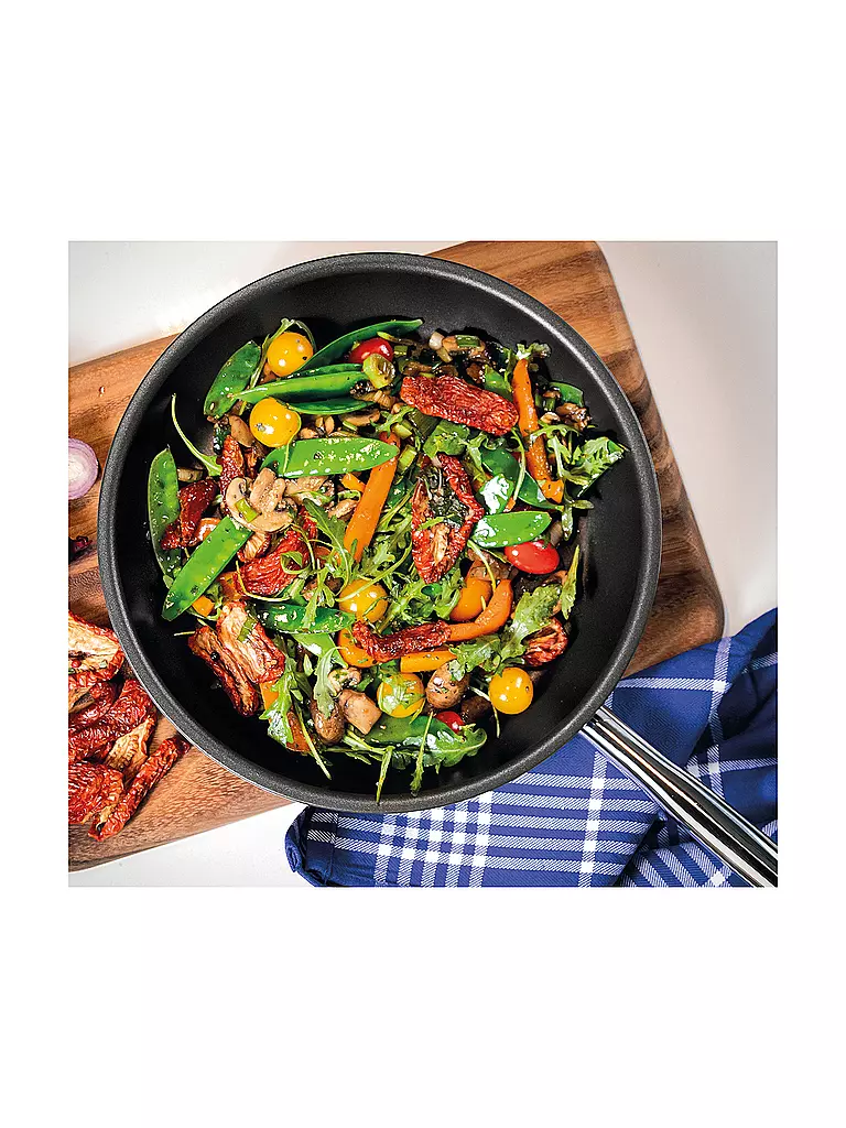 SPRING | Sartén XL alta VULCANO CLASSIC 28cm | Negro