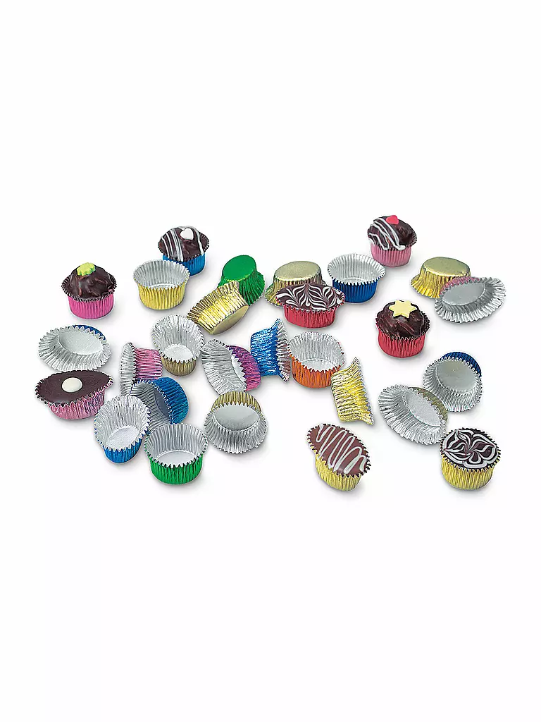 STAEDTER | Cápsulas para bombones - Redondas y ovaladas - 50 unidades | Multicolor