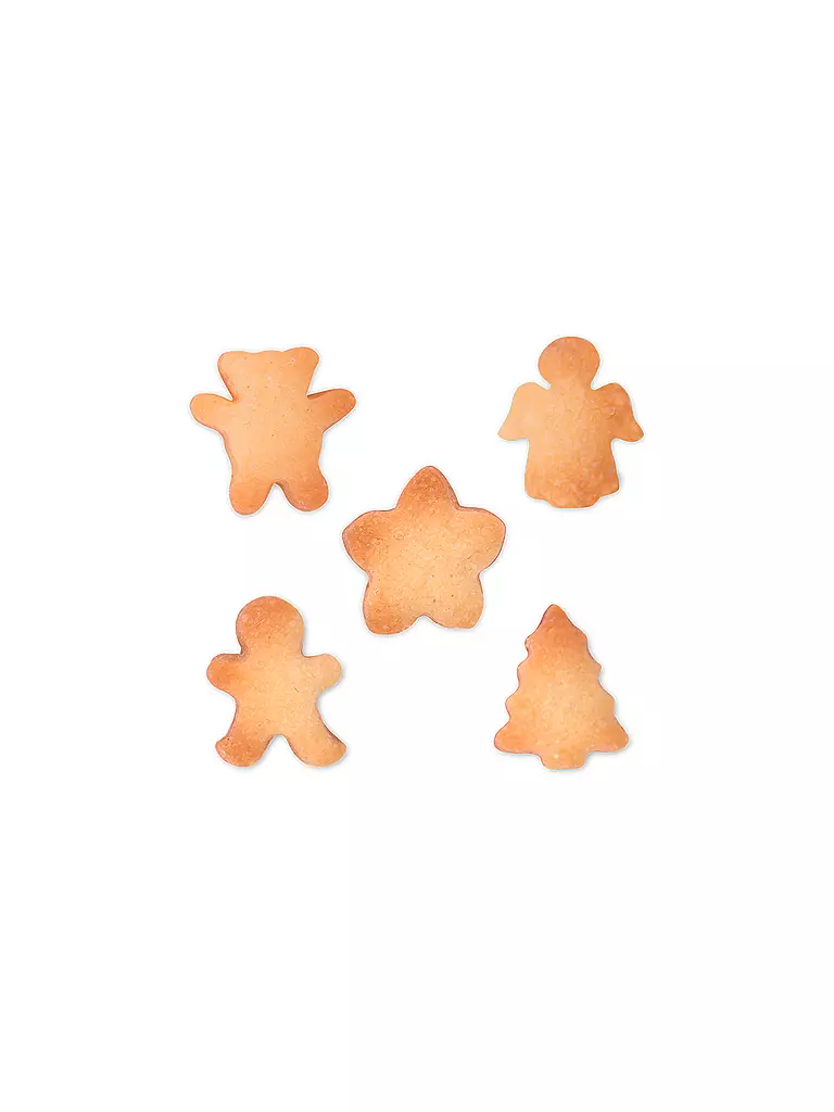 STAEDTER | Cortadores de galletas - Navidad - Mini - Juego de 5 piezas | Plata