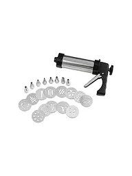 STAEDTER | Prensa para galletas de 23 piezas de acero inoxidable | Plata