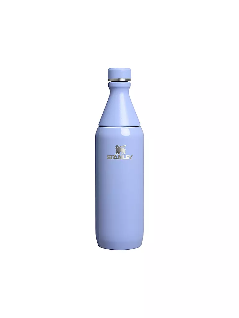 STANLEY | Botella aislante - Termo ALL DAY SLIM BOTTLE 0,6l Hydrangea | Azul claro