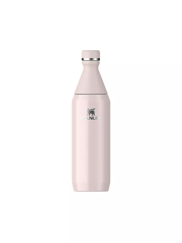 STANLEY | Botella aislante - Termo ALL DAY SLIM BOTTLE 0,6l Rose Q | Rosa