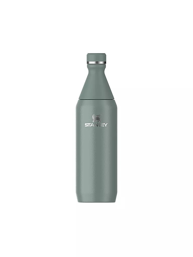 STANLEY | Botella aislante - Termo ALL DAY SLIM BOTTLE 0,6l Shale | Verde
