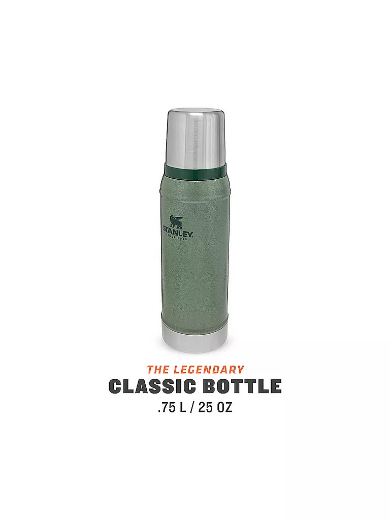 STANLEY | Botella aislante - Termo Classic 0,75l Verde | Oliva