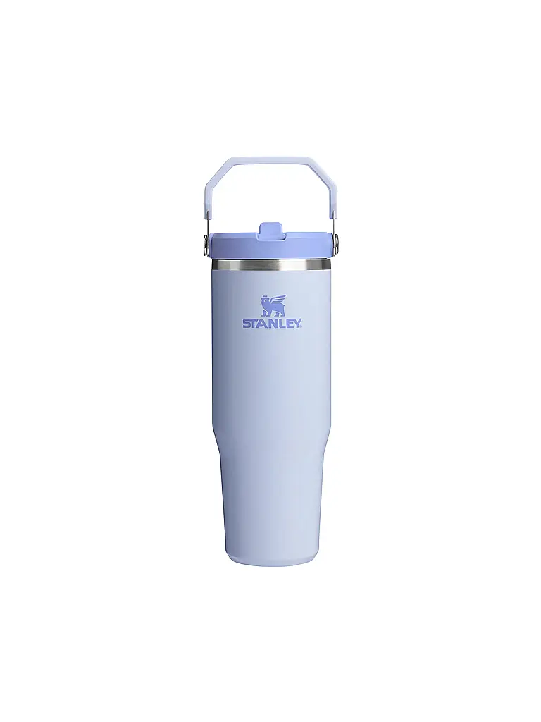 STANLEY | Botella aislante - Termo Classic FLIP STRAW 2.0 0,89l Dew Drop | Azul claro