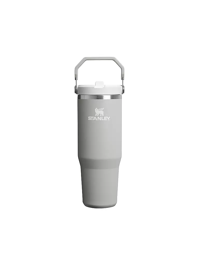 STANLEY | Botella aislante - Termo Classic FLIP STRAW 2.0 0,8l Ash | Gris claro