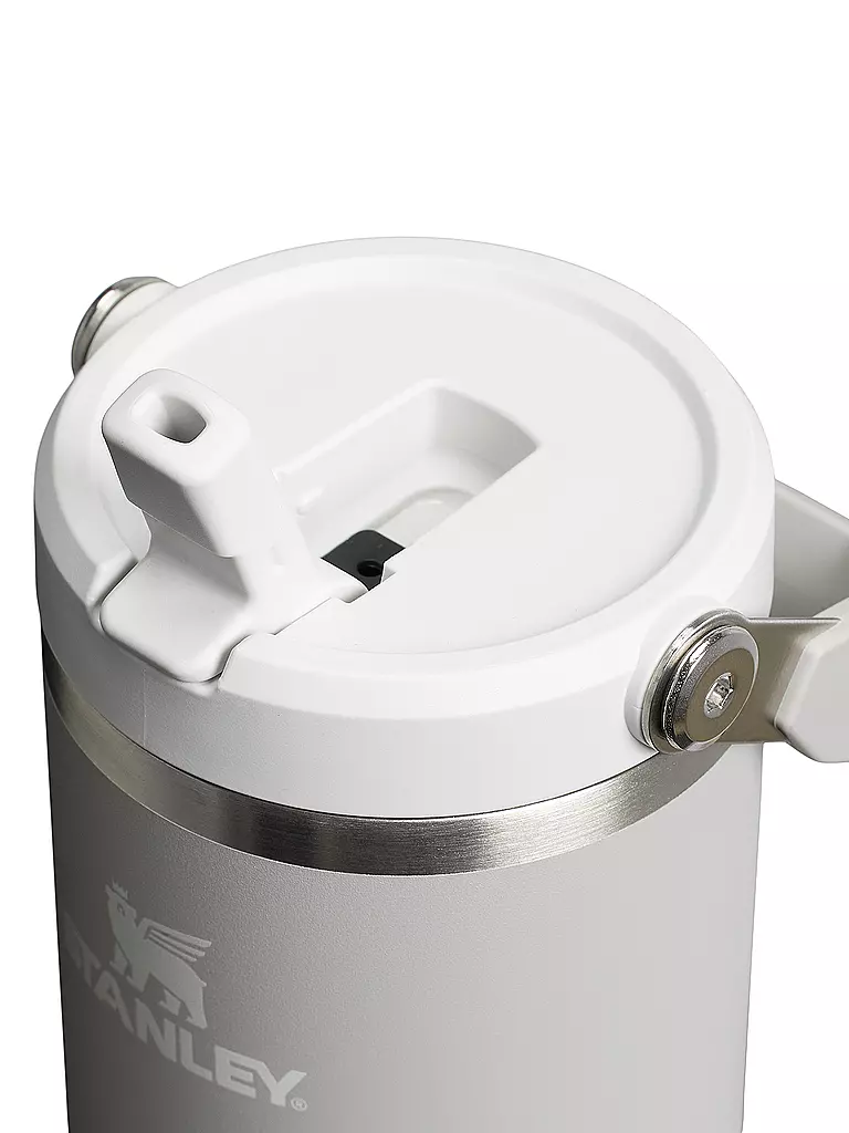 STANLEY | Botella aislante - Termo Classic FLIP STRAW 2.0 0,8l Ash | Gris claro