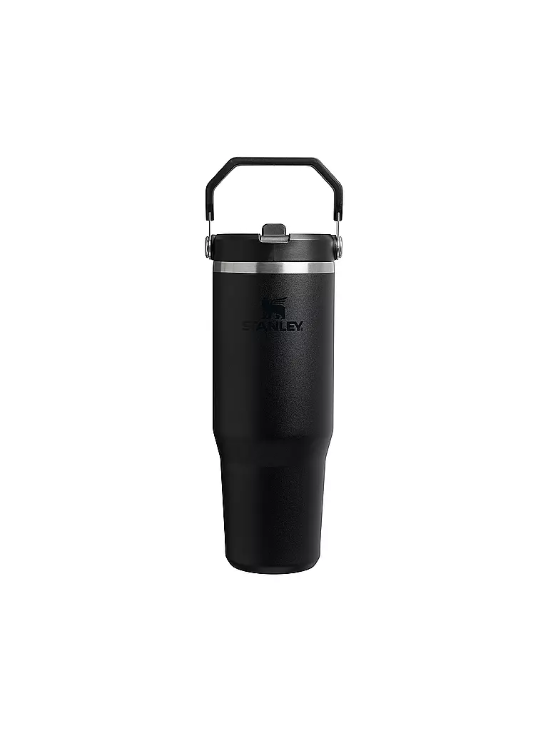 STANLEY | Botella aislante - Termo Classic FLIP STRAW 2.0 0,8l Black | Negro