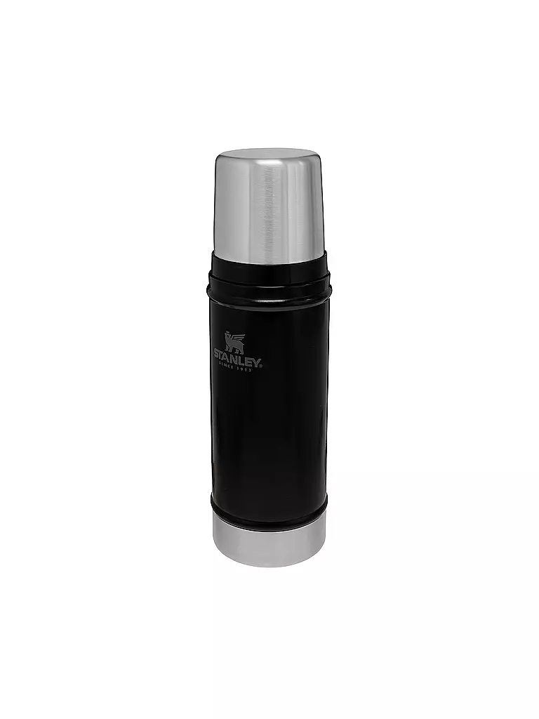 STANLEY | Botella aislante - Termo CLASSIC VACUUM BOTTLE 0,47l Black | Negro