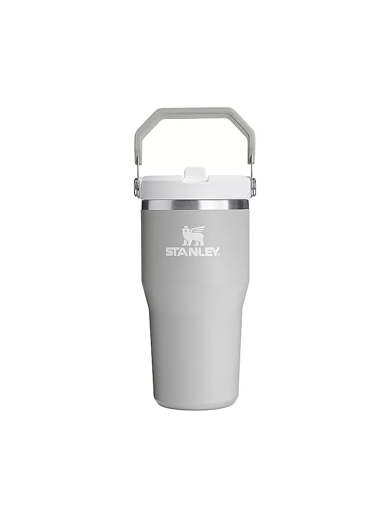 STANLEY | Botella aislante - Termo Flip Straw 2.0 0.6l Ash | Gris claro