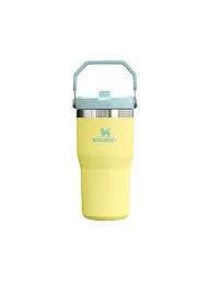 STANLEY | Botella aislante - Termo con pajita abatible 2.0 0.6l Cherry Blossom | Amarillo