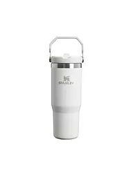 STANLEY | Botella aislante - Termo IceFlow Flip Straw Tumblers 0,89l | Blanco
