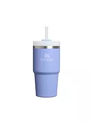 STANLEY | Botella aislante - Termo Quencher H2.0 0,6l Cuarzo Rosa | Azul claro
