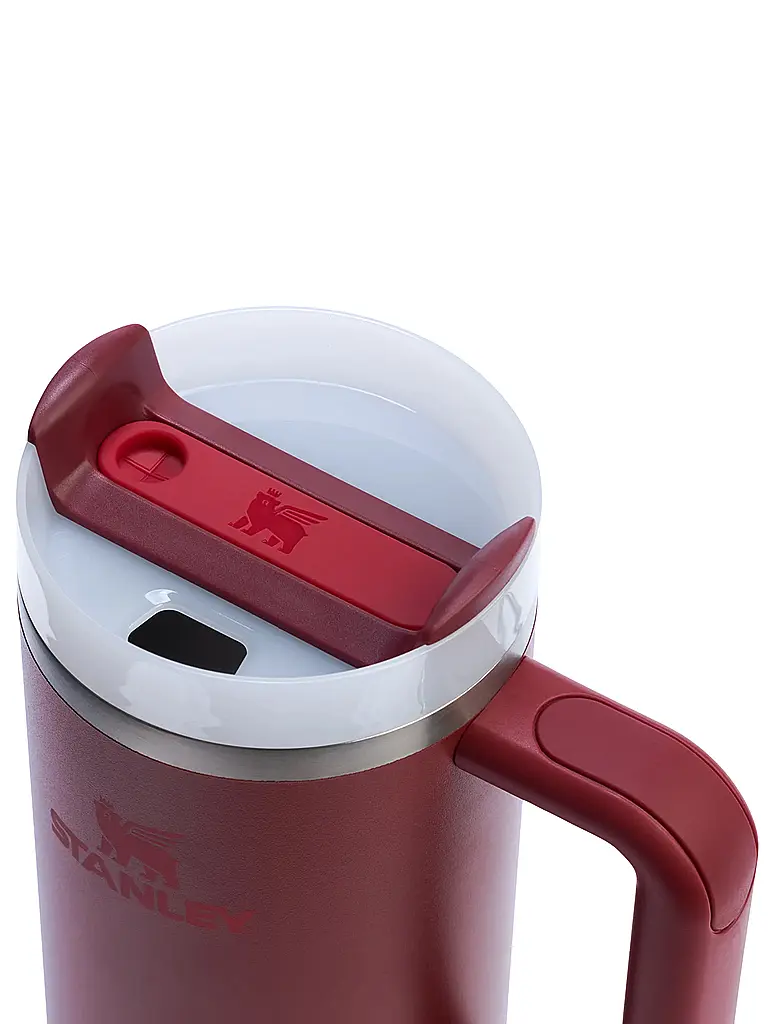 STANLEY | Botella aislante - Termo Quencher H2.0 0,89l Cranberry | Rojo oscuro