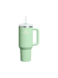 STANLEY | Botella aislante - Termo Quencher H2.0 FlowState™ Tumbler 1,2L Rose Quartz | Verde claro
