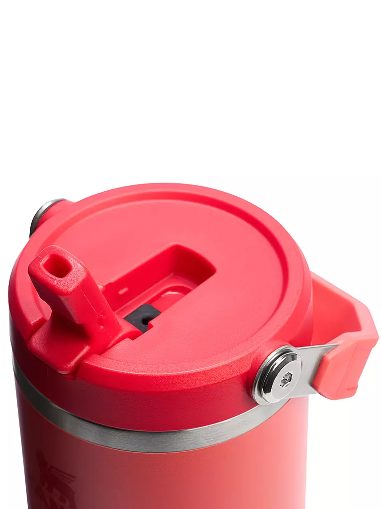 STANLEY | Isolierflasche - Thermosflasche Classic FLIP STRAW 2.0 0,89l Hot Coral | Coral