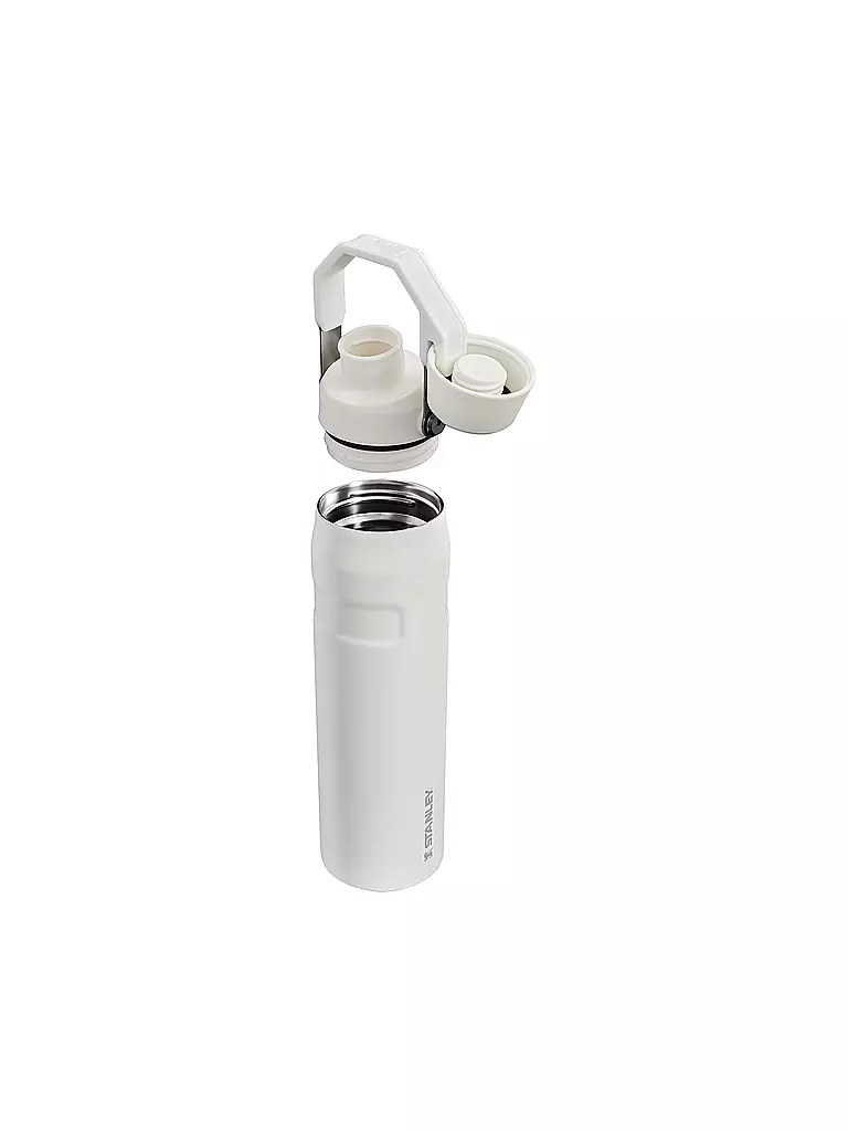 STANLEY | Isolierflasche - Thermosflasche ICEFLOW FAST FLOW BOTTLE 0,6l Frost | Blanco