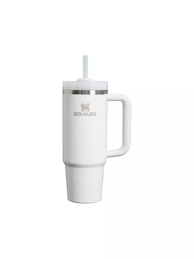 STANLEY | Isolierflasche - Thermosflasche Quencher H2.0 0,89l Frost | Blanco