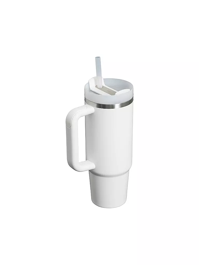 STANLEY | Isolierflasche - Thermosflasche Quencher H2.0 0,89l Frost | Blanco