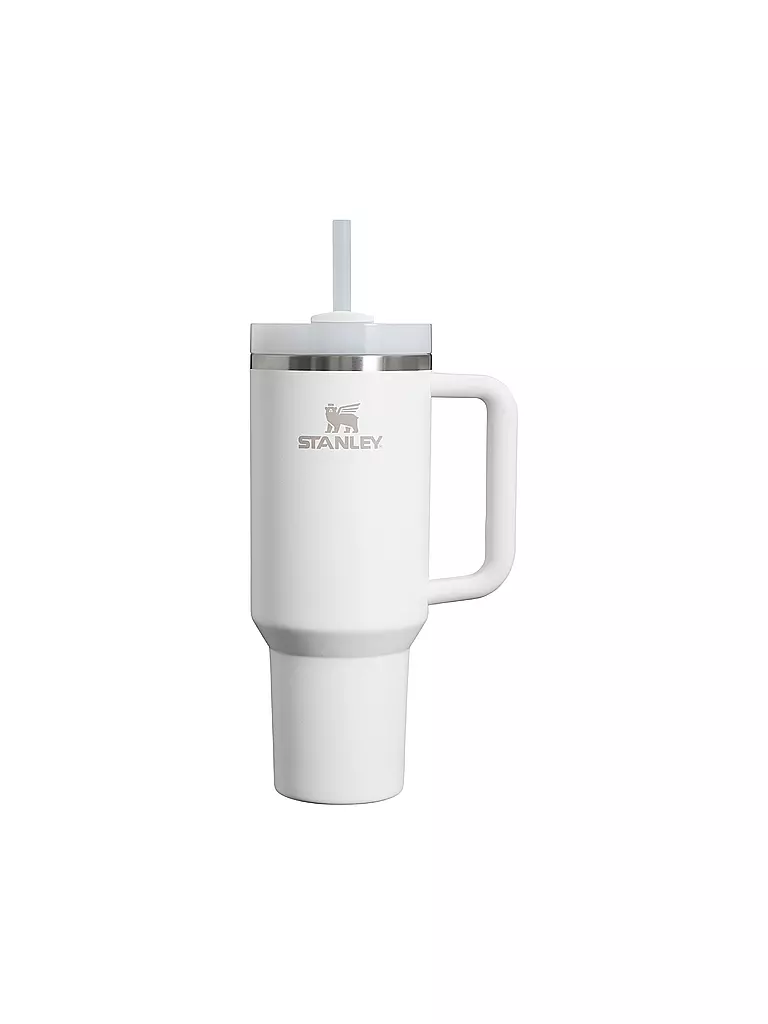 STANLEY | Isolierflasche - Thermosflasche Quencher H2.0 Frost 1,2L | Blanco