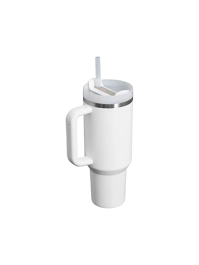 STANLEY | Isolierflasche - Thermosflasche Quencher H2.0 Frost 1,2L | Blanco