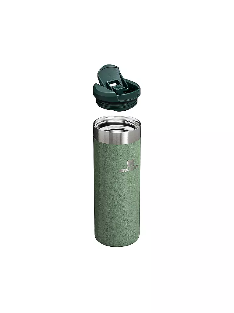STANLEY | Isoliertrinkbecher AEROLIGHT MUG HAMMERTONE GREEN 0,47L | Verde