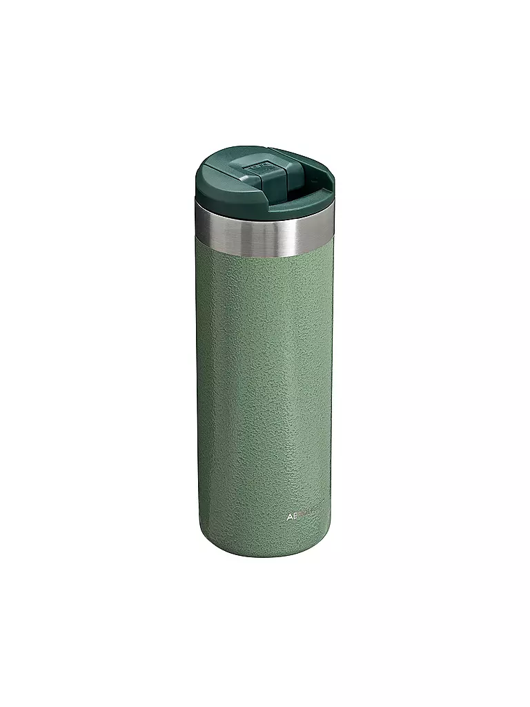STANLEY | Isoliertrinkbecher AEROLIGHT MUG HAMMERTONE GREEN 0,47L | Verde