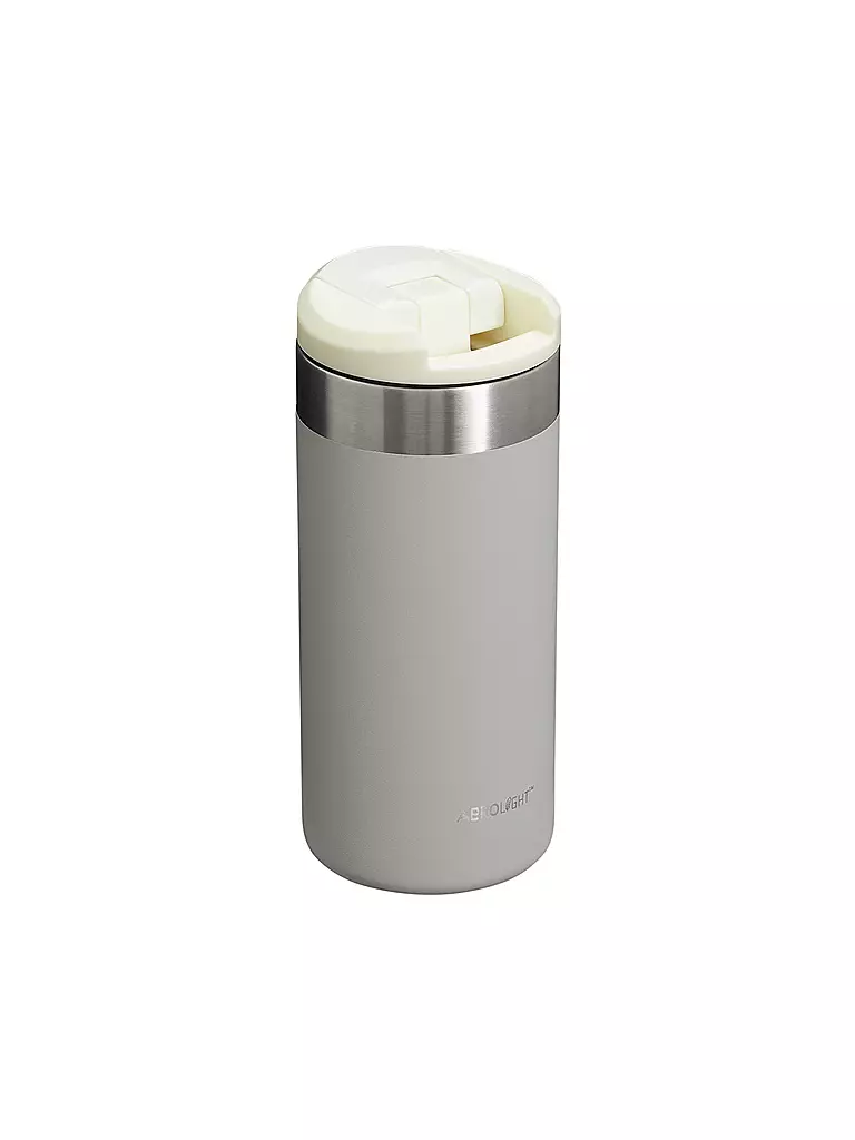STANLEY | Isoliertrinkbecher AEROLIGHT TRANSIT MUG 0,35l Ash  | Gris claro