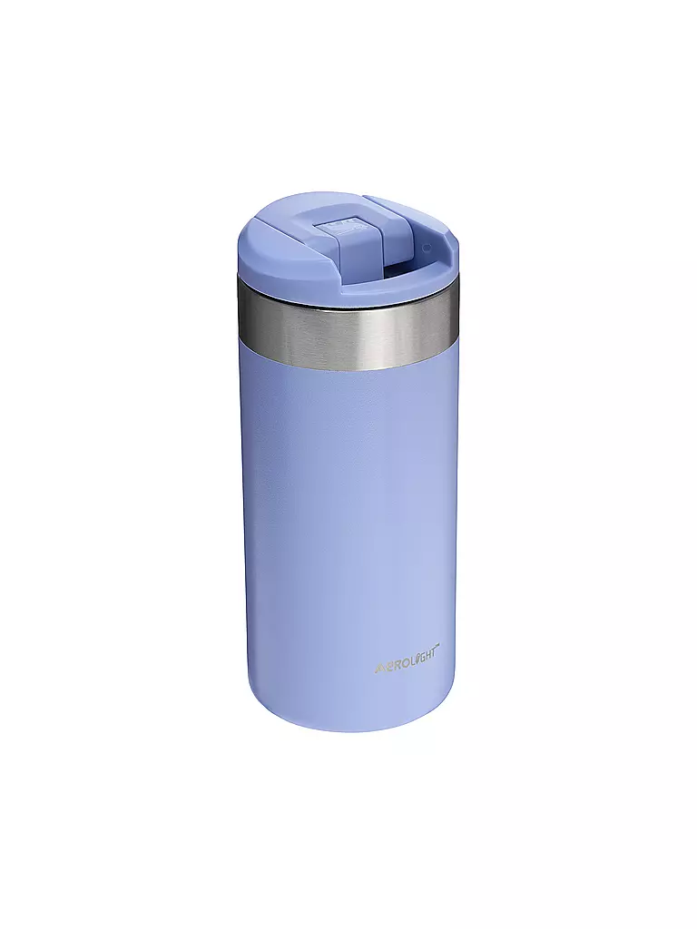 STANLEY | Isoliertrinkbecher AEROLIGHT TRANSIT MUG 0,35l Hydrangea | Azul claro