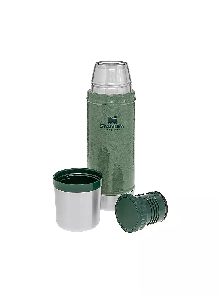 STANLEY | Termo - Botella térmica CLASSIC VACUUM BOTTLE 0,47l Verde | Verde